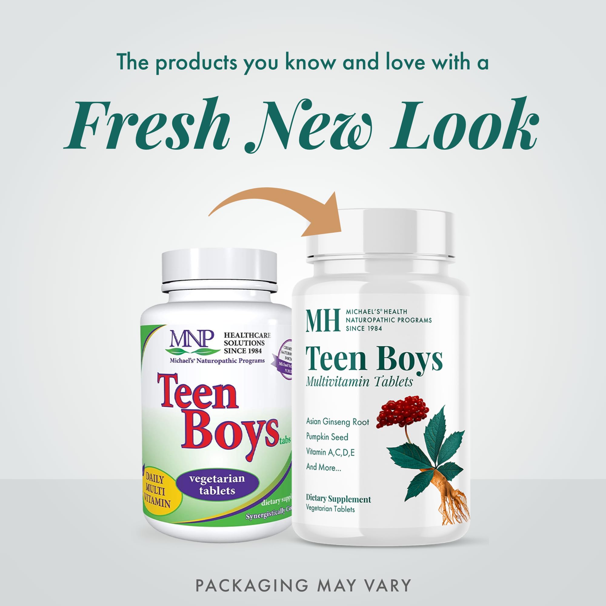 MICHAEL'S Health Teen Boys Ginseng herbal for energy and focus