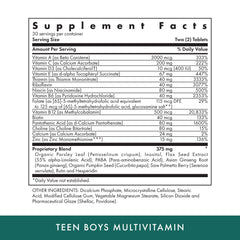 MICHAEL'S Health Teen Boys Pumpkin seed blend artwork supports balanced nutrition