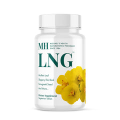 MICHAEL'S LNG bottle front showing kosher lung support blend for everyday breathing