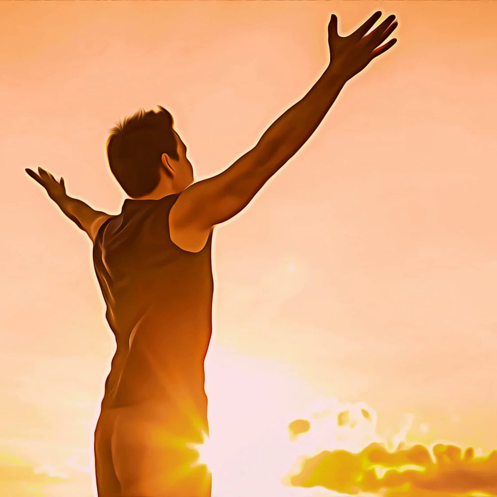 MICHAEL'S Naturopathic Men daily-use image suggesting easy routine intake