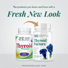 MICHAEL'S Thyroid Factors capsules closeup highlighting non-stimulant formula