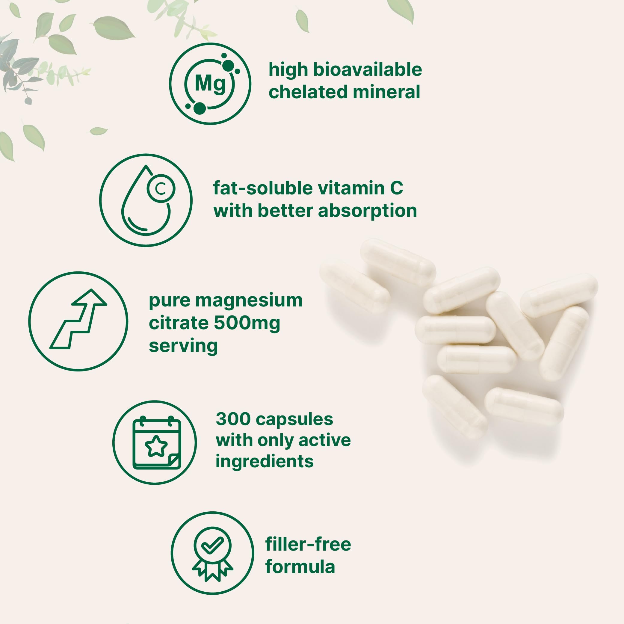 Ascorbyl palmitate vitamin C label from Micro Ingredients indicating added antioxidant support.