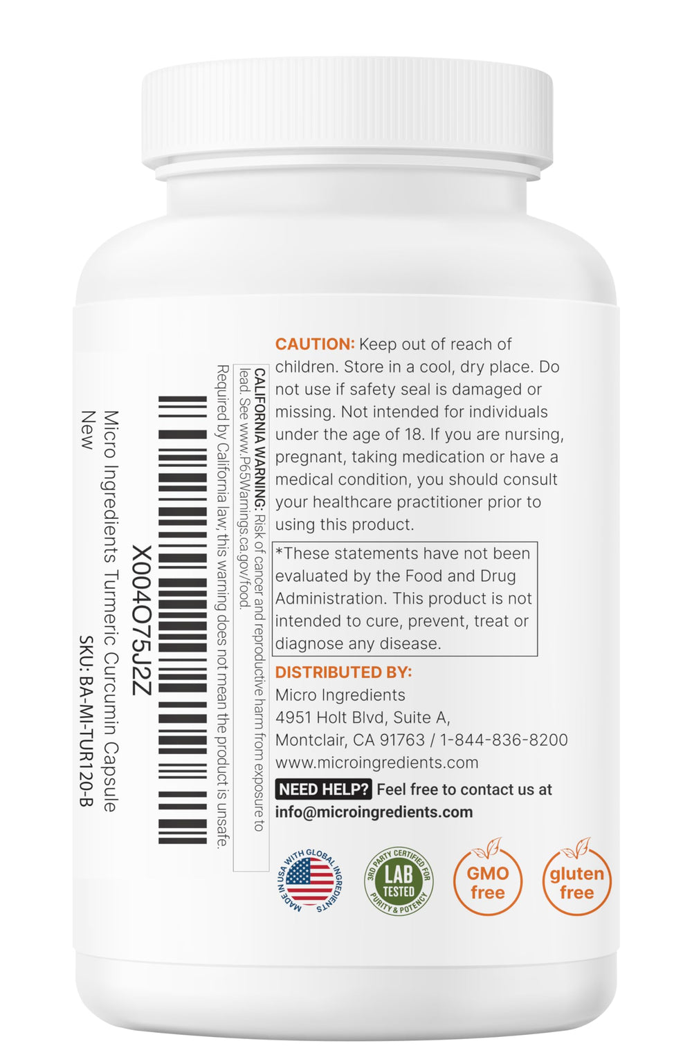 Micro Ingredients bee propolis and MCT oil wellness trio visual