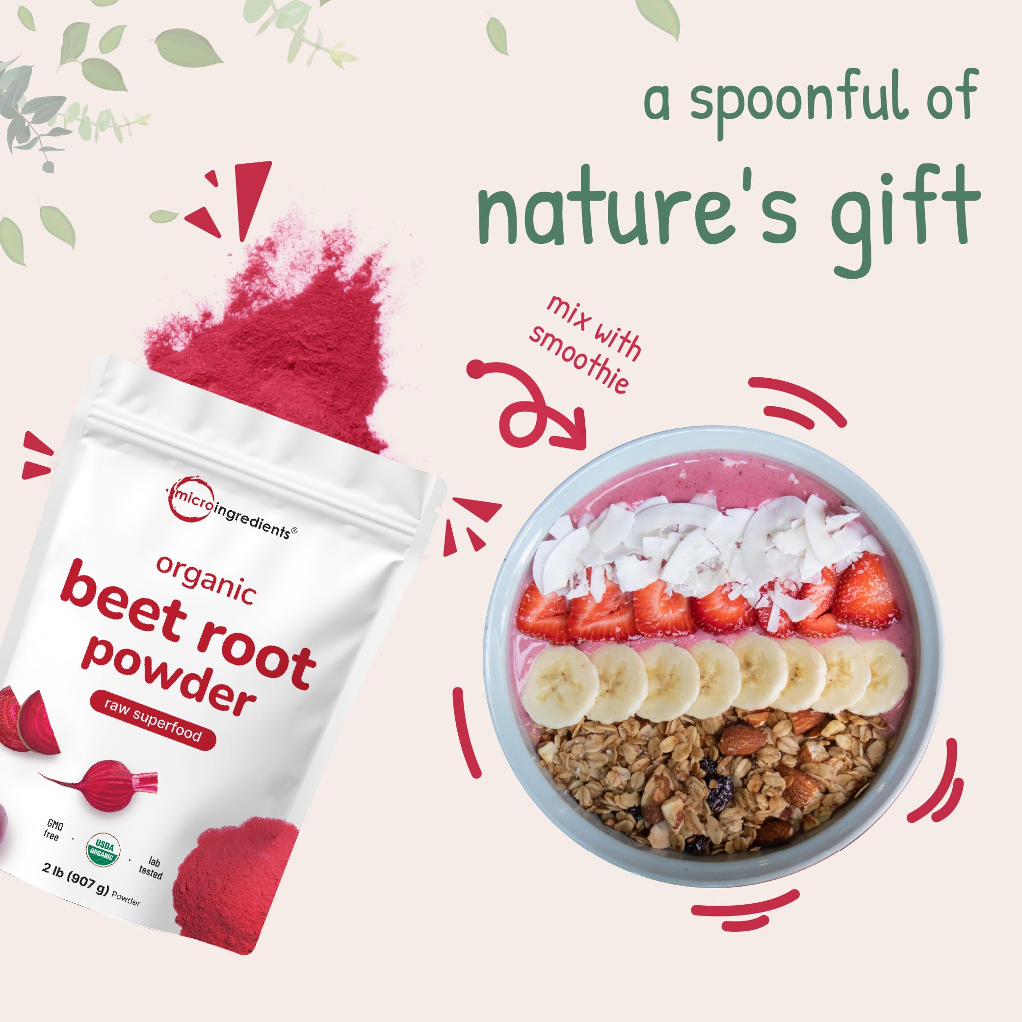 Raw beet powder texture and color highlighting natural pigment and bulk product.