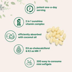Micro Ingredients amber bottle with softgels ready for daily use.