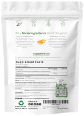 Micro Ingredients Cápsulas de Orégano: detalle de la mezcla con semilla negra