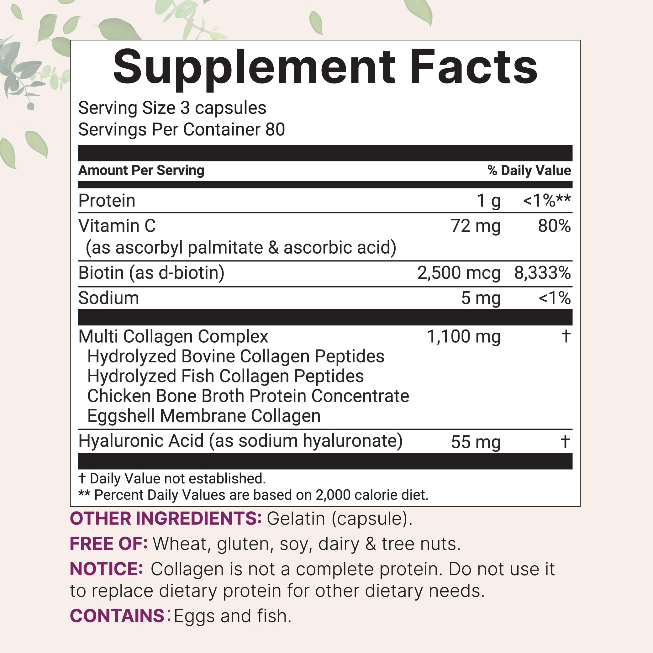 Micro Ingredients capsules closeup, convenient daily supplement for a simple routine