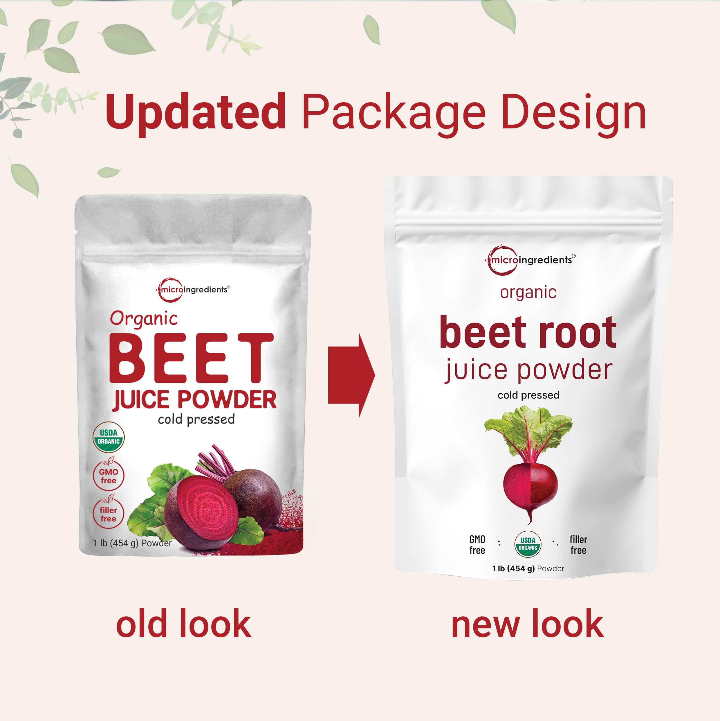 Micro Ingredients cold-pressed beet powder with rich color and nutrients