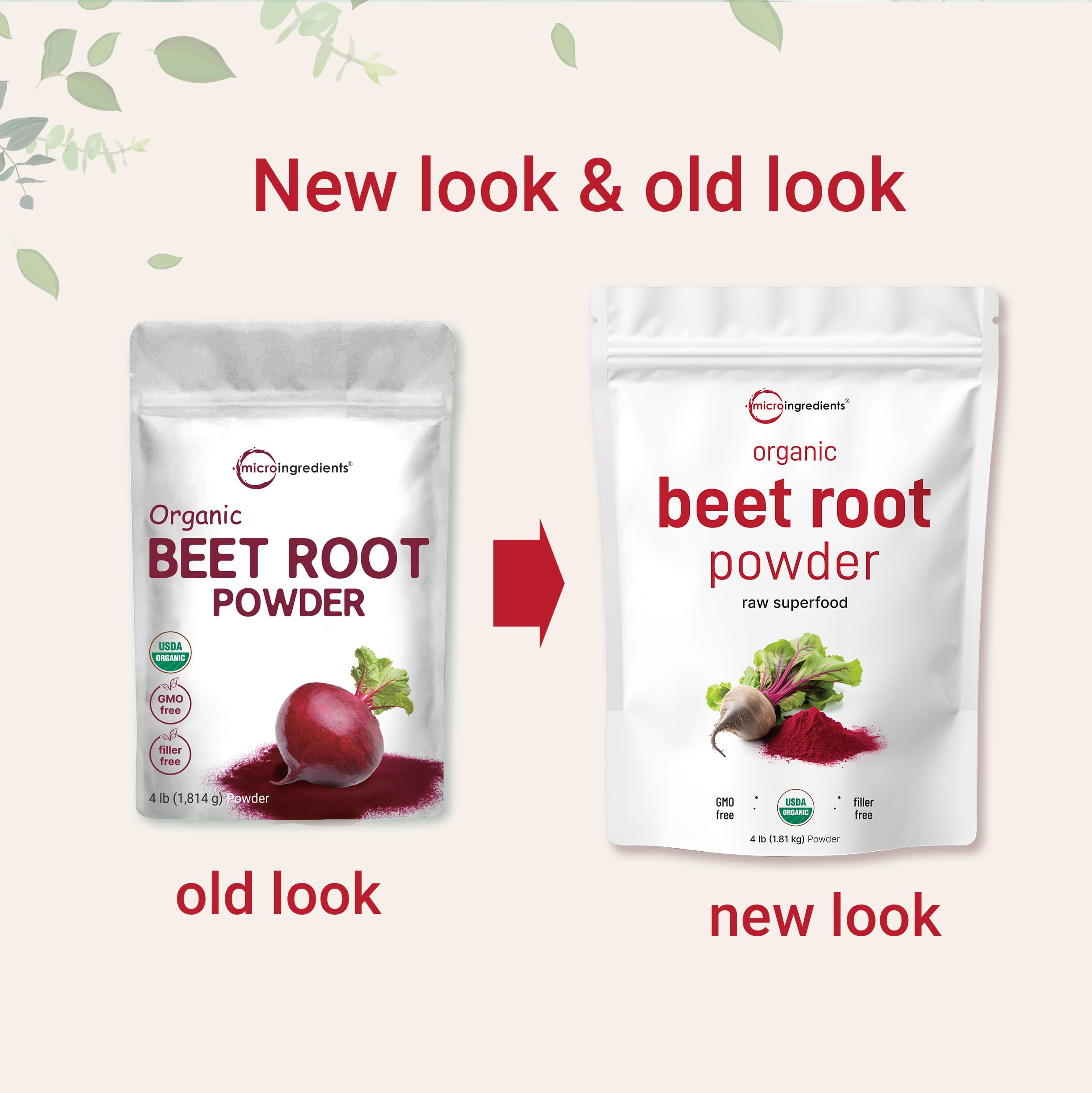 Micro Ingredients cold-pressed beet root powder texture ready for mixing.