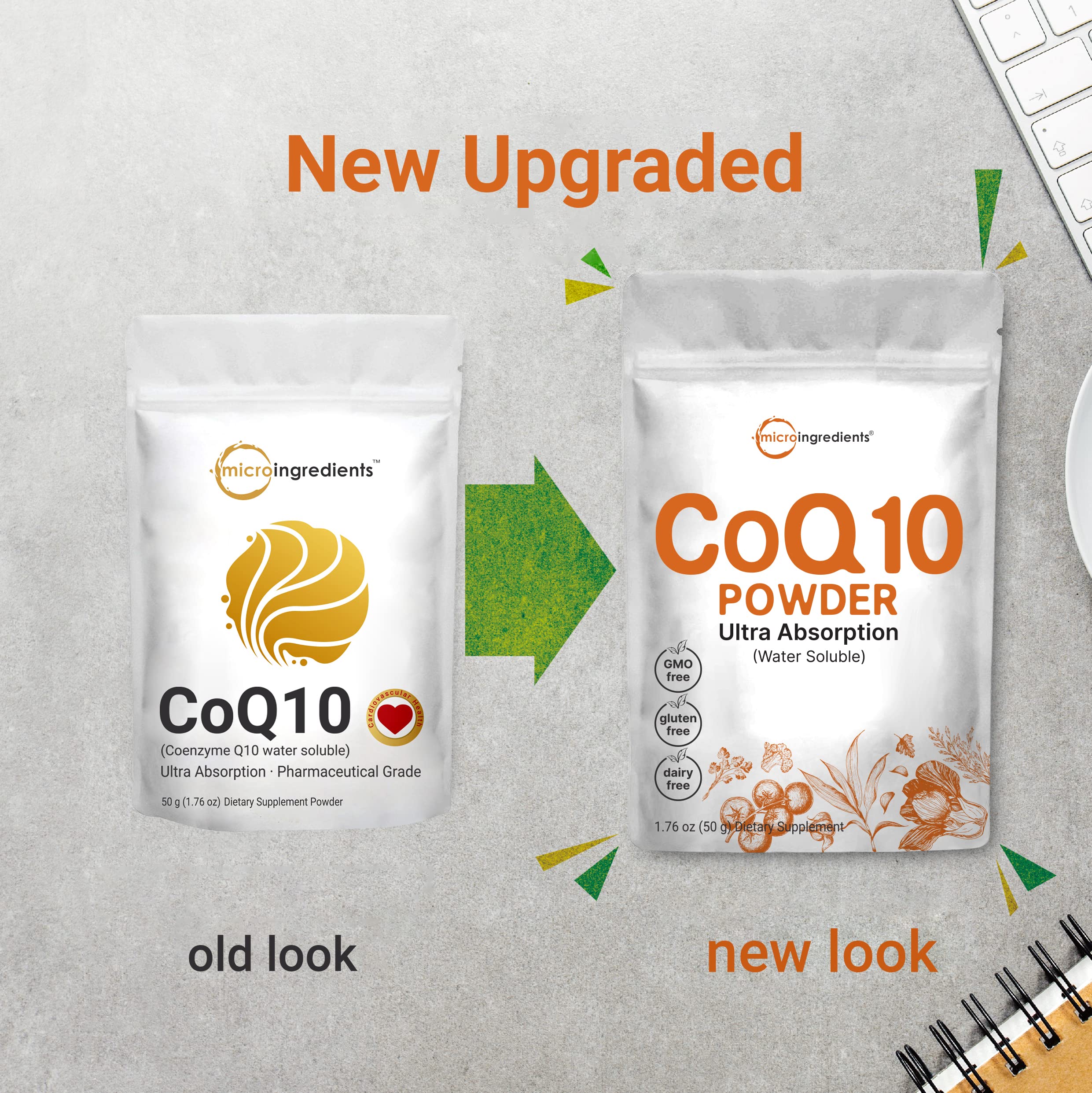 One serving delivers 200mg COQ10 for daily supplementation.