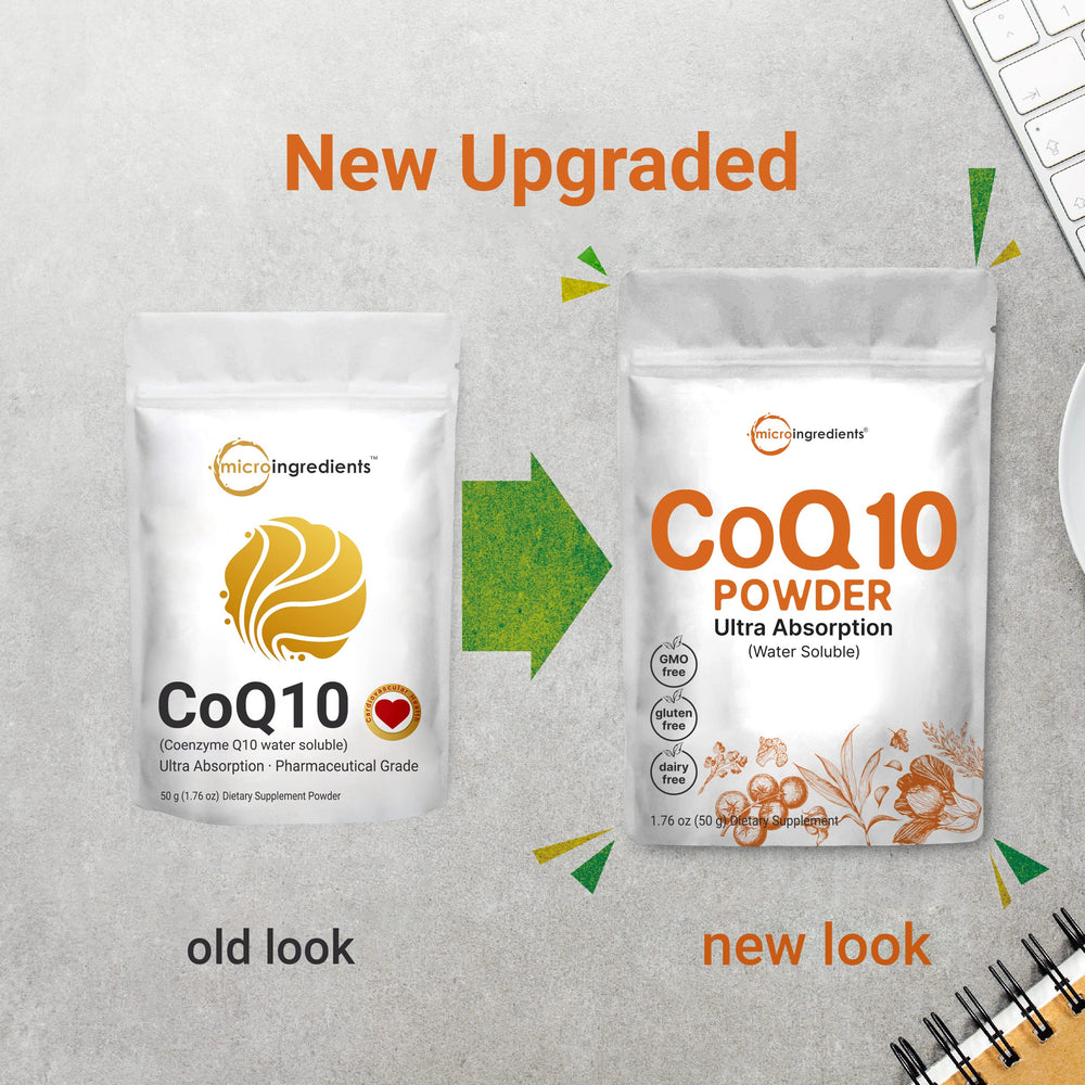 One serving delivers 200mg COQ10 for daily supplementation.
