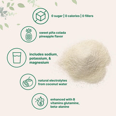 Micro Ingredients electrolytes powder scoop showing precise serving for training sessions