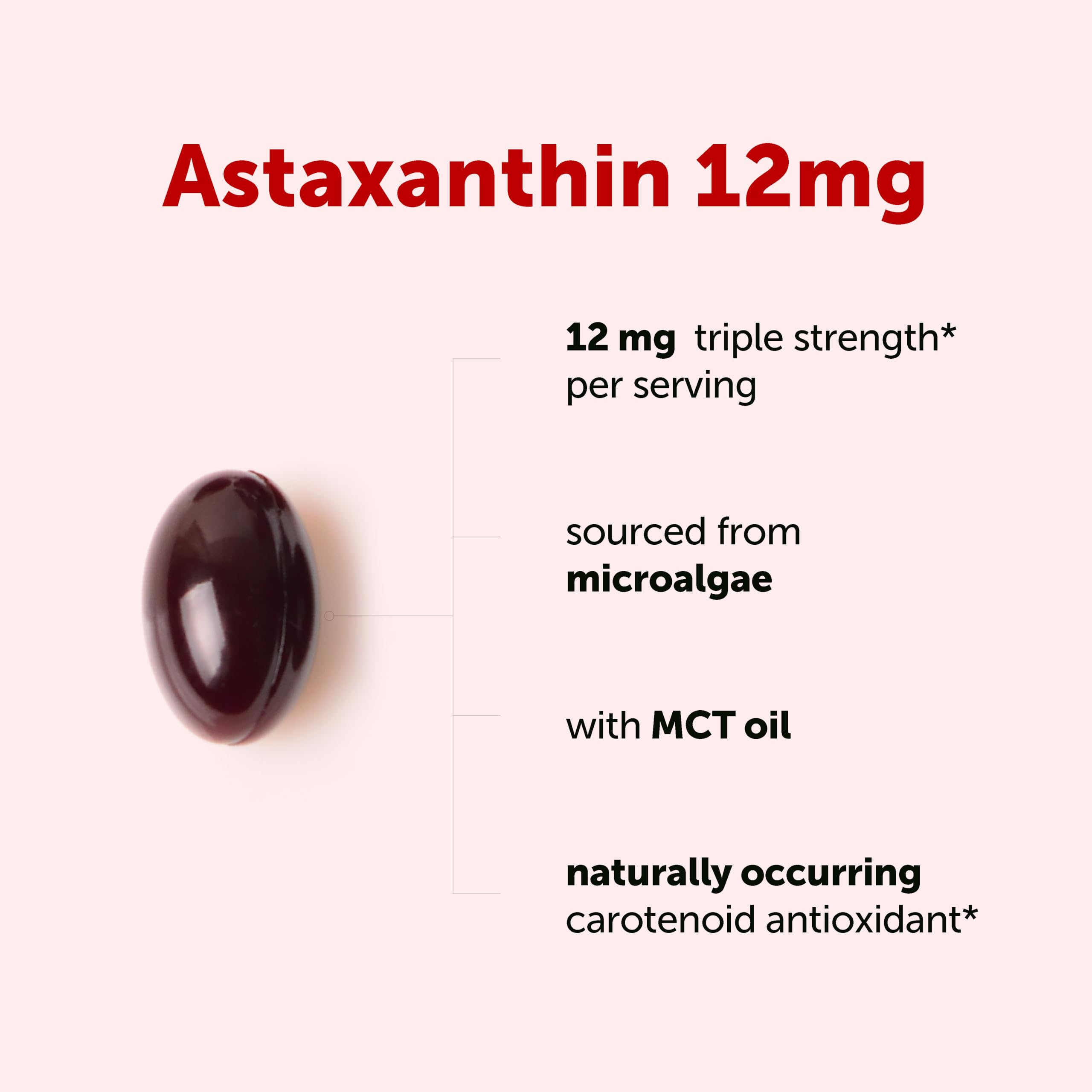 Haematococcus Pluvialis source capsule image highlighting natural pigment