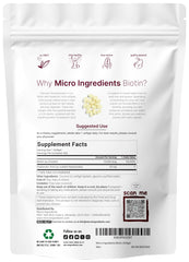 Micro Ingredients hyaluronic-acid 25mg bottle showing hydration benefits