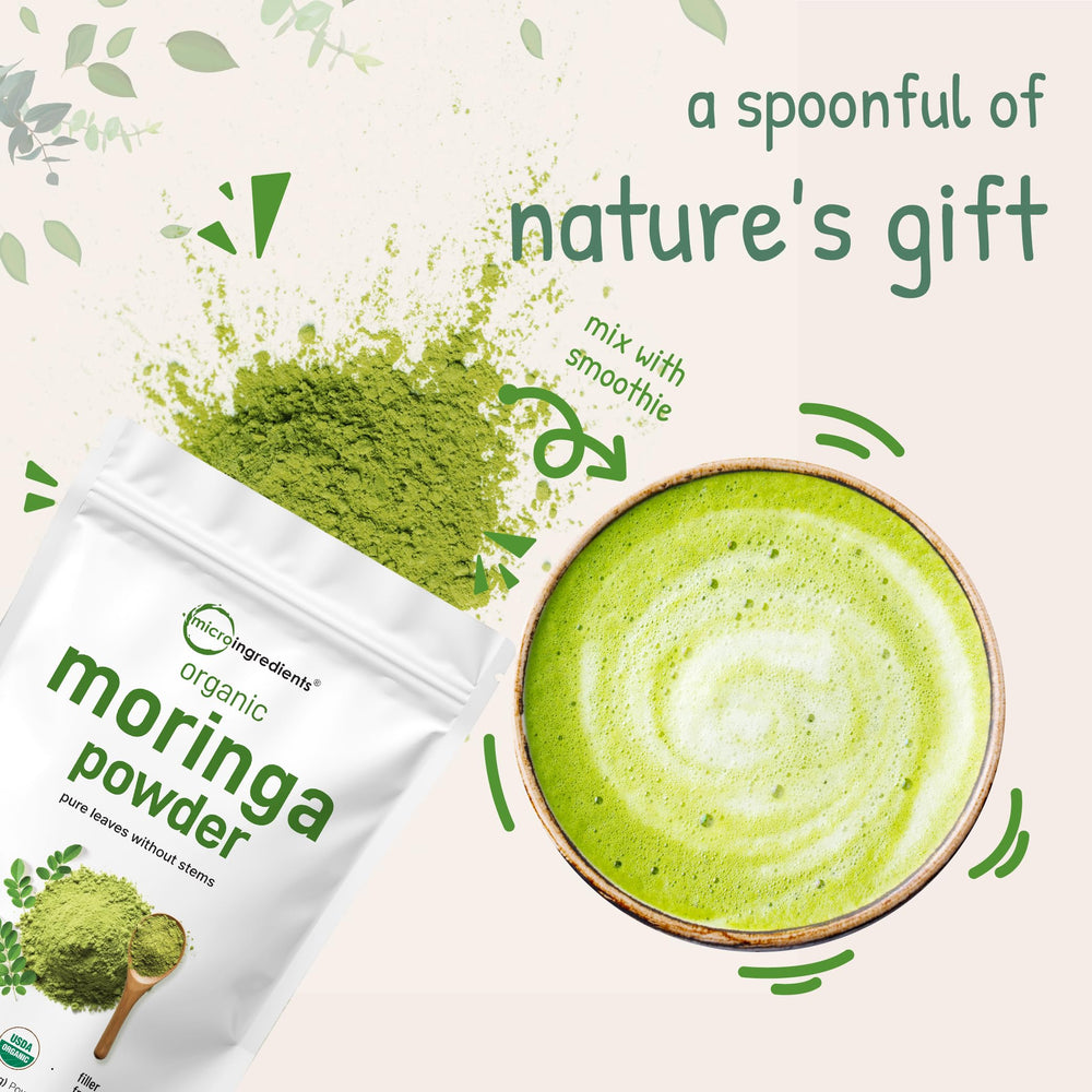 Micro Ingredients India-grown moringa powder, non-GMO and organic