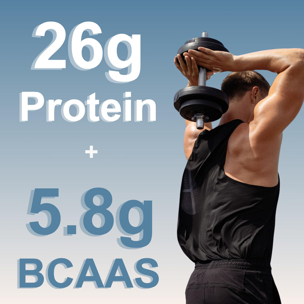 Micro Ingredients Instant Whey Protein packaging highlights clean formula