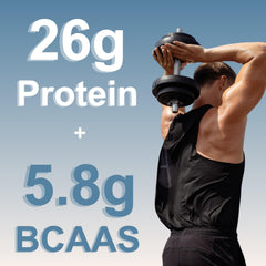 Micro Ingredients Instant Whey Protein packaging highlights clean formula