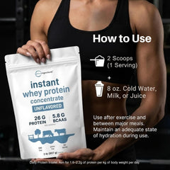 Micro Ingredients Instant Whey Protein shaker demonstrates smooth blends