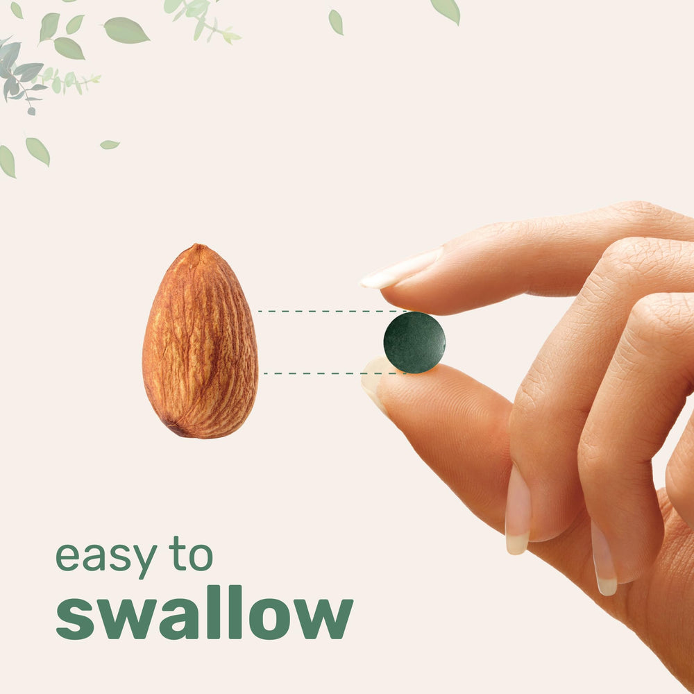 Lab-tested quality control for pure spirulina chlorella tablets