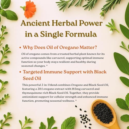 Micro Ingredients Mezcla Aceite de Orégano y Semilla Negra: para una rutina diaria equilibrada