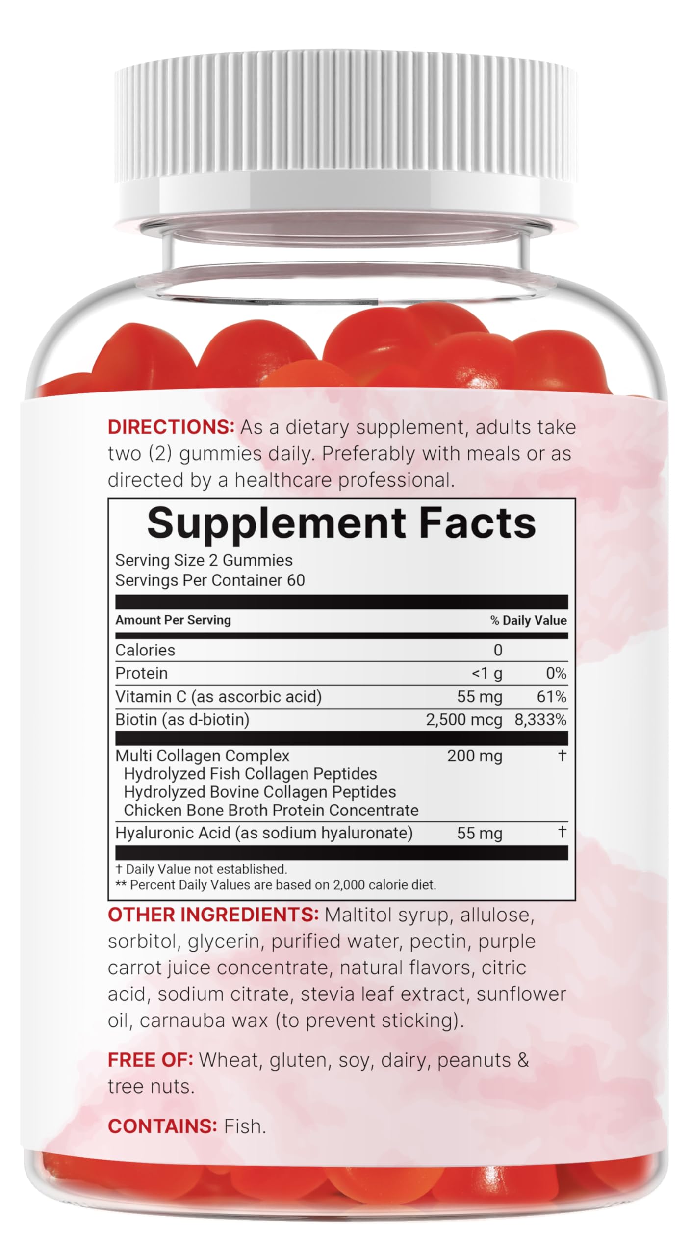 Sugar-free Micro Ingredients gummies as a guilt-free daily treat.