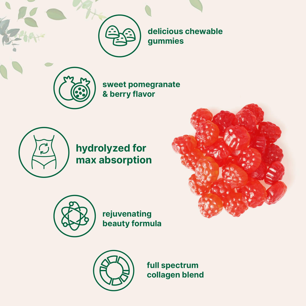 Vitamin C inclusion within Micro Ingredients Multi Collagen Gummies for antioxidant support.