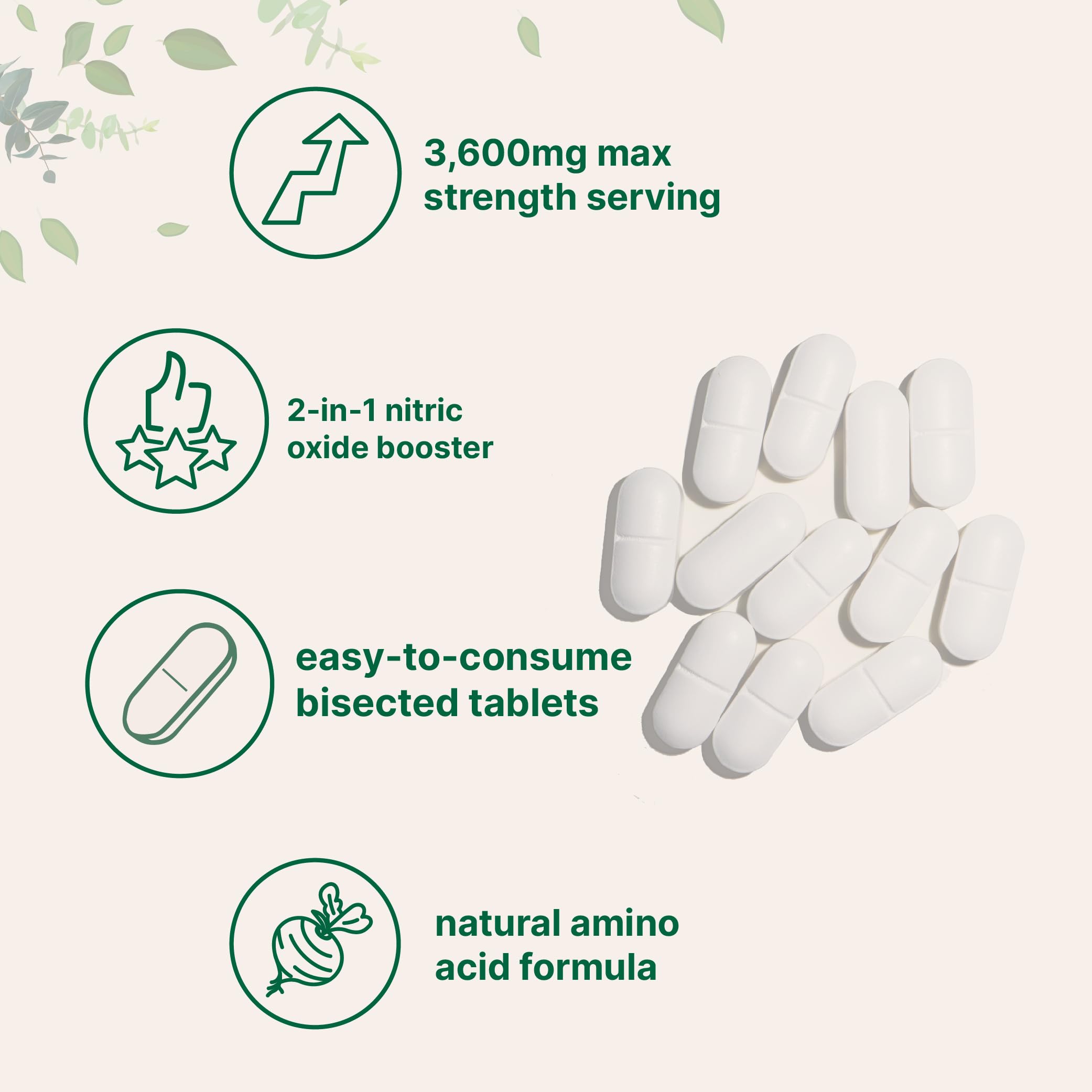 Micro Ingredients Nitric Oxide pouch with 240 tablets ready for daily use