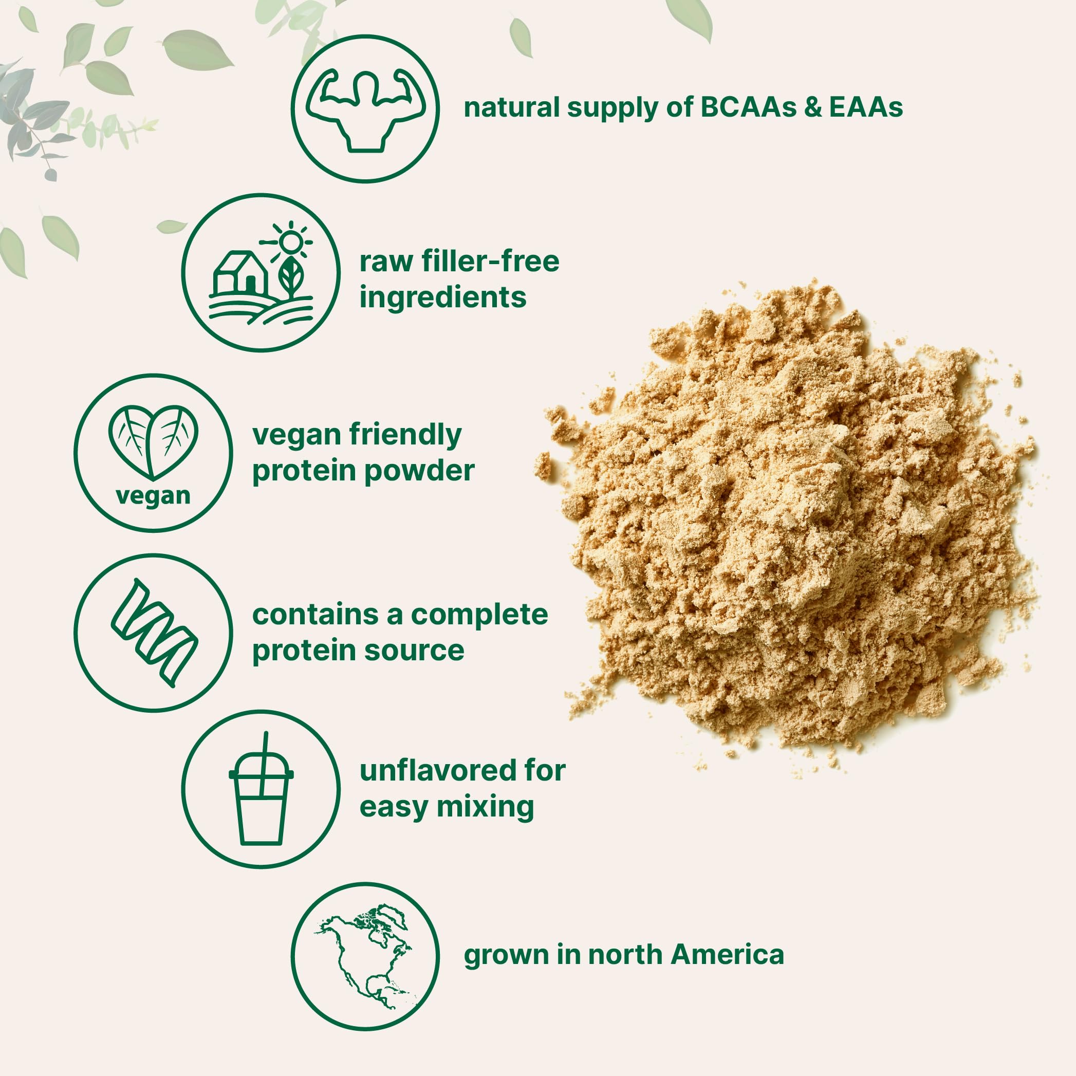 Non-GMO vegan protein with clean ingredients from Micro Ingredients