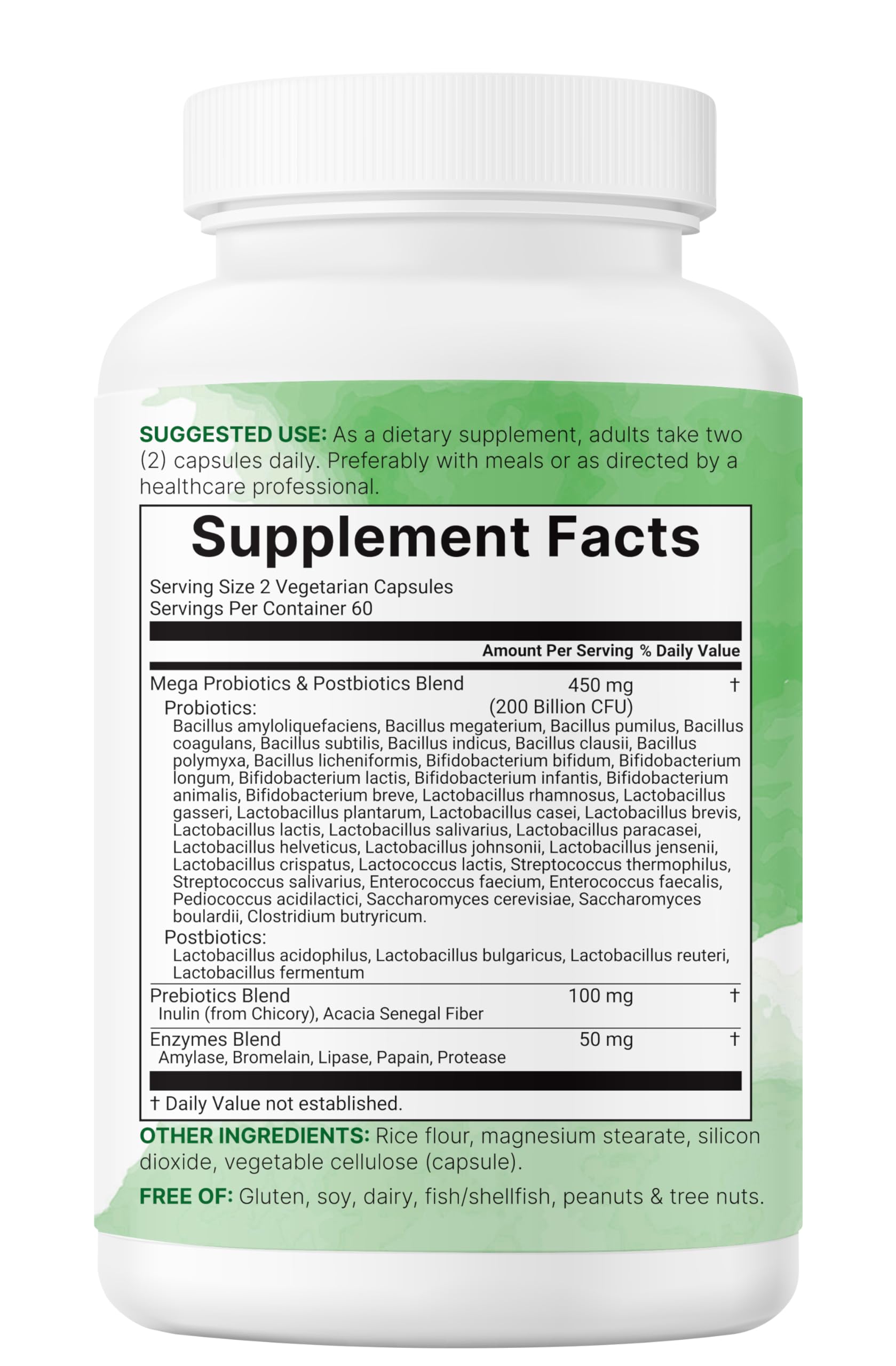 Micro Ingredients Probiotics lab-tested seal communicates safety and quality assurance.