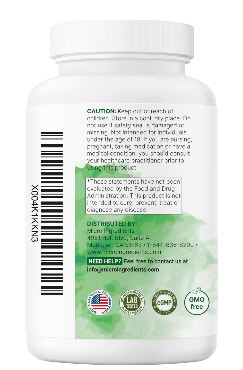 Micro Ingredients Probiotics shelf view conveys easy accessibility for daily health routines.