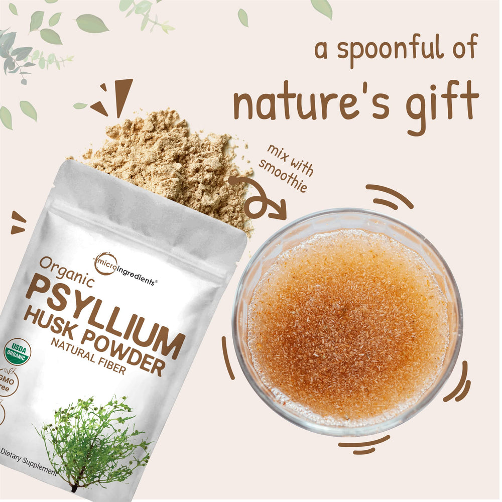 Micro Ingredients psyllium husk powder ideal for baking and fiber enrichment