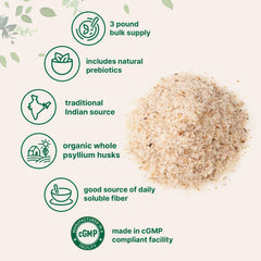 Micro Ingredients psyllium husks smoothie mix for gentle thickening and fiber.