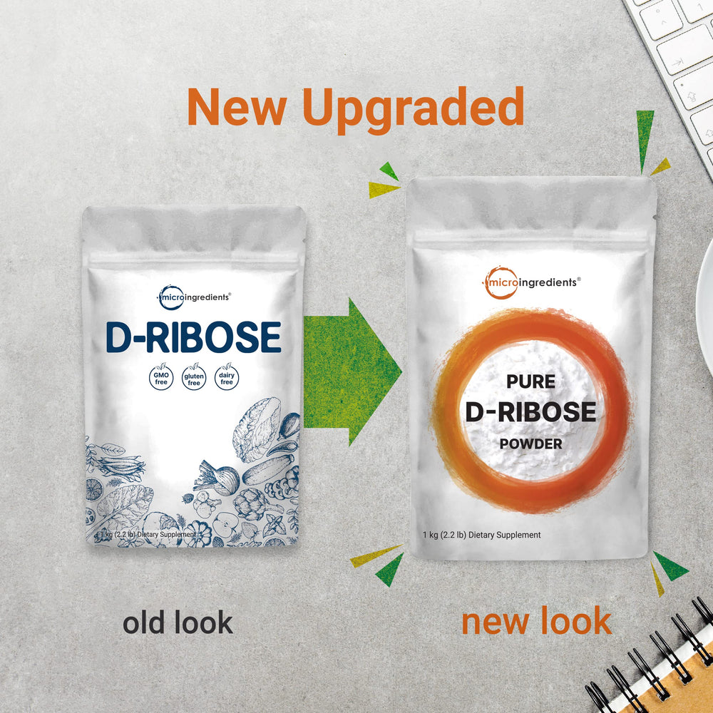 D Ribose powder blended into a shake for convenience