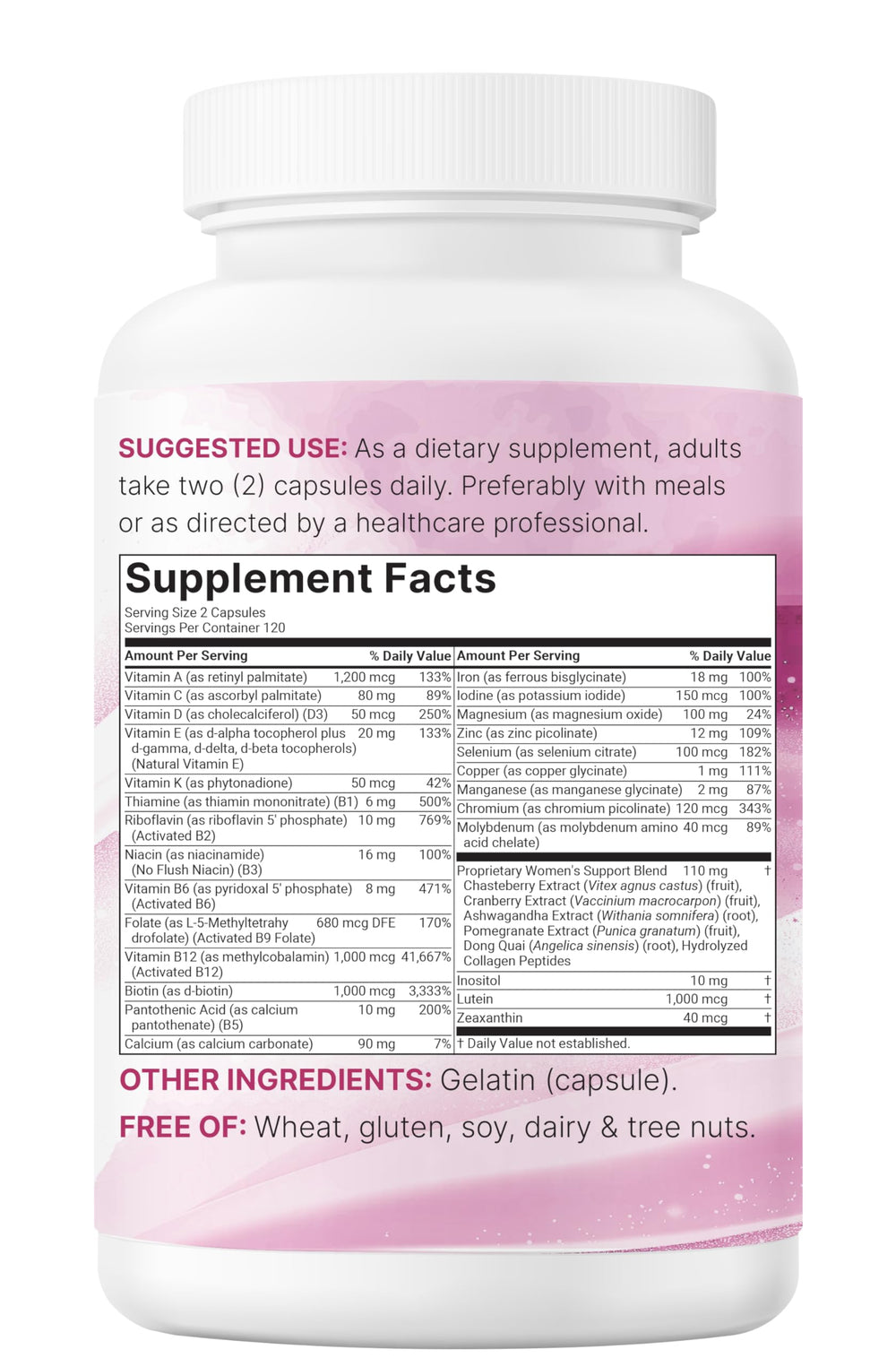 Micro Ingredients packaging highlights filler-free, non-GMO formulation.