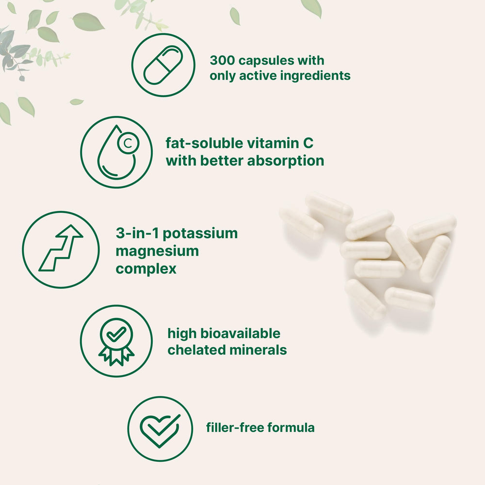 Micro Ingredients pure potassium supplement label closeup highlights ingredients and potency.