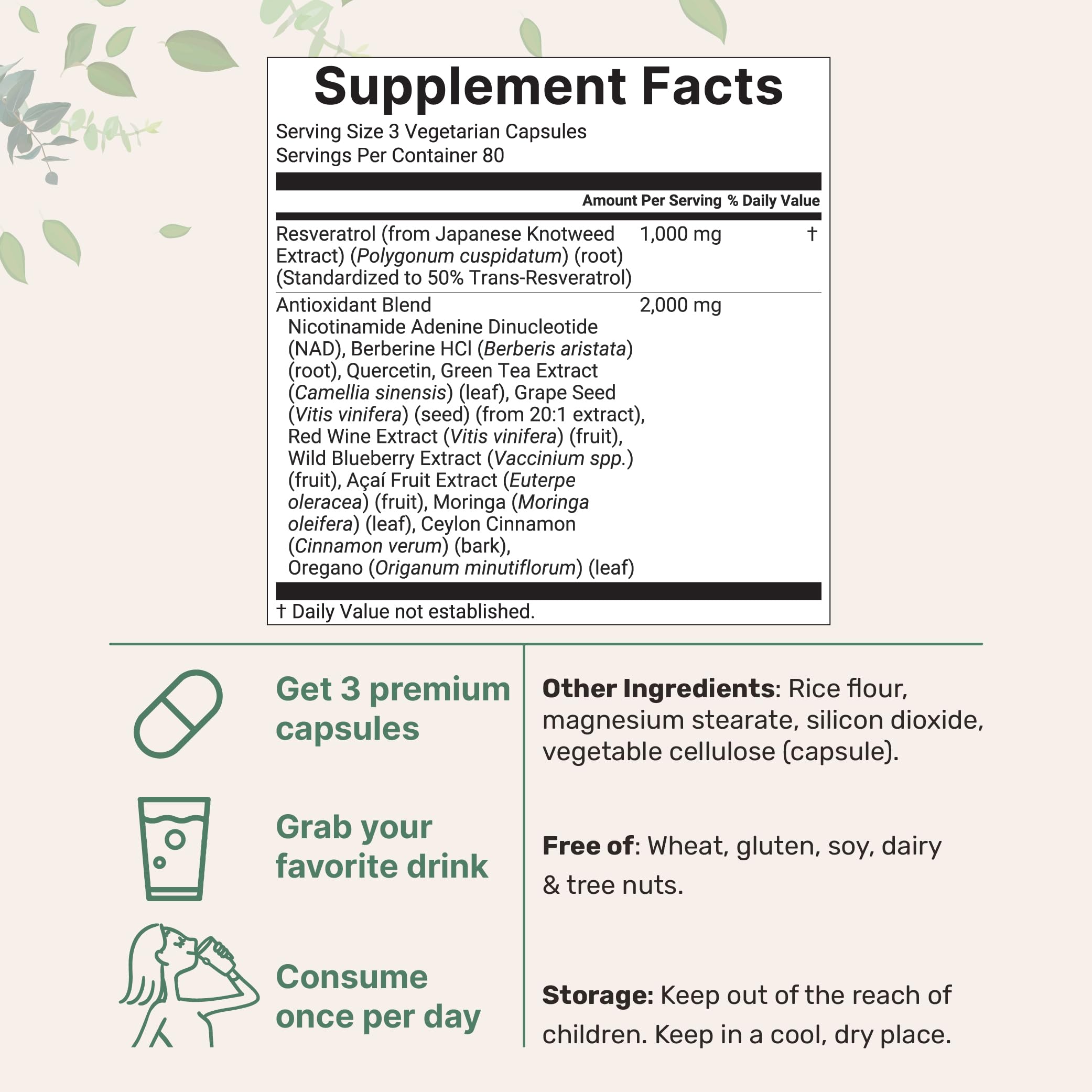 Capsules close-up showing veggie capsules for clean, vegan-friendly supplementation