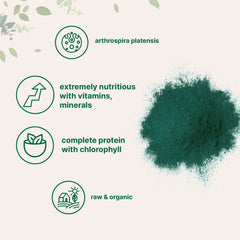 Micro Ingredients spirulina powder shake ready for a greens boost.