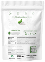 Micro Ingredients Stevia Powder with scoop for precise portions in baking