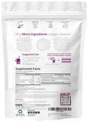 Micro Ingredients unflavored collagen powder dissolves easily in beverages.