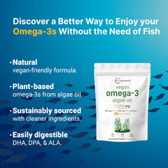 Micro Ingredients lemon-flavored omega-3 algae oil softgels imply tasty, no-fishy experience