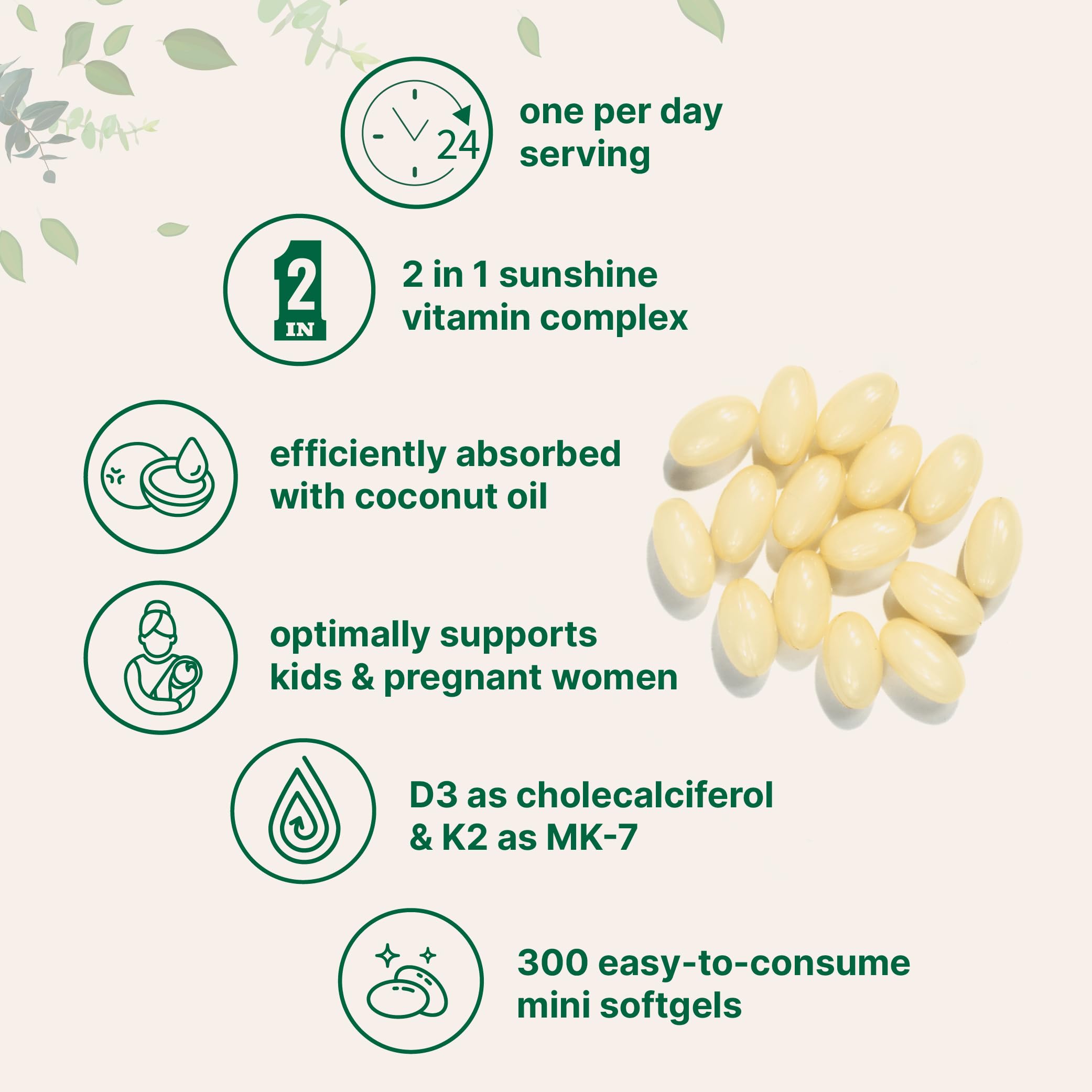 Micro Ingredients label close-up showing D3 1000 IU and MK-7 25 mcg