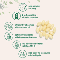 Micro Ingredients label close-up showing D3 1000 IU and MK-7 25 mcg