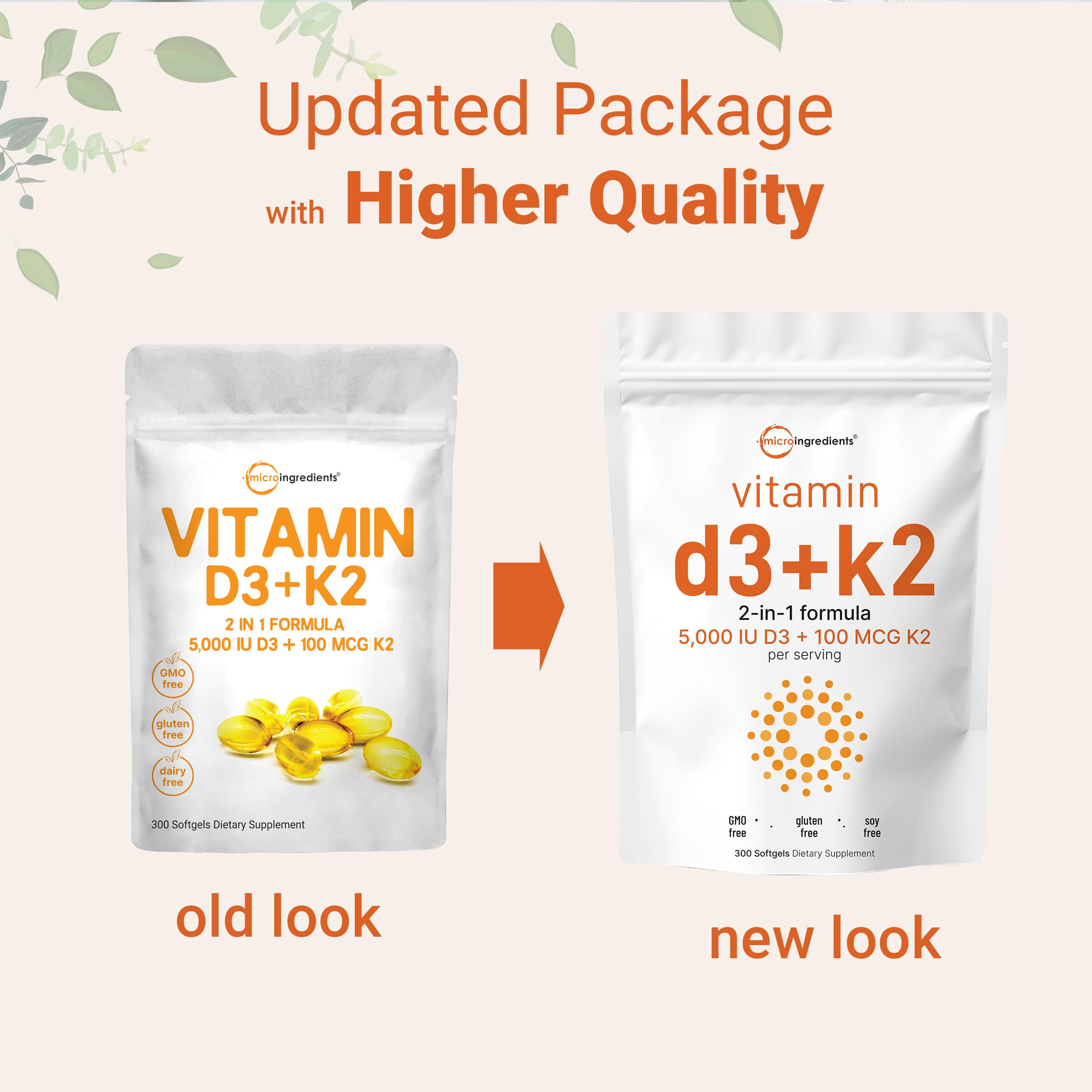 Micro Ingredients packaging front highlighting Non-GMO and Gluten-Free claims
