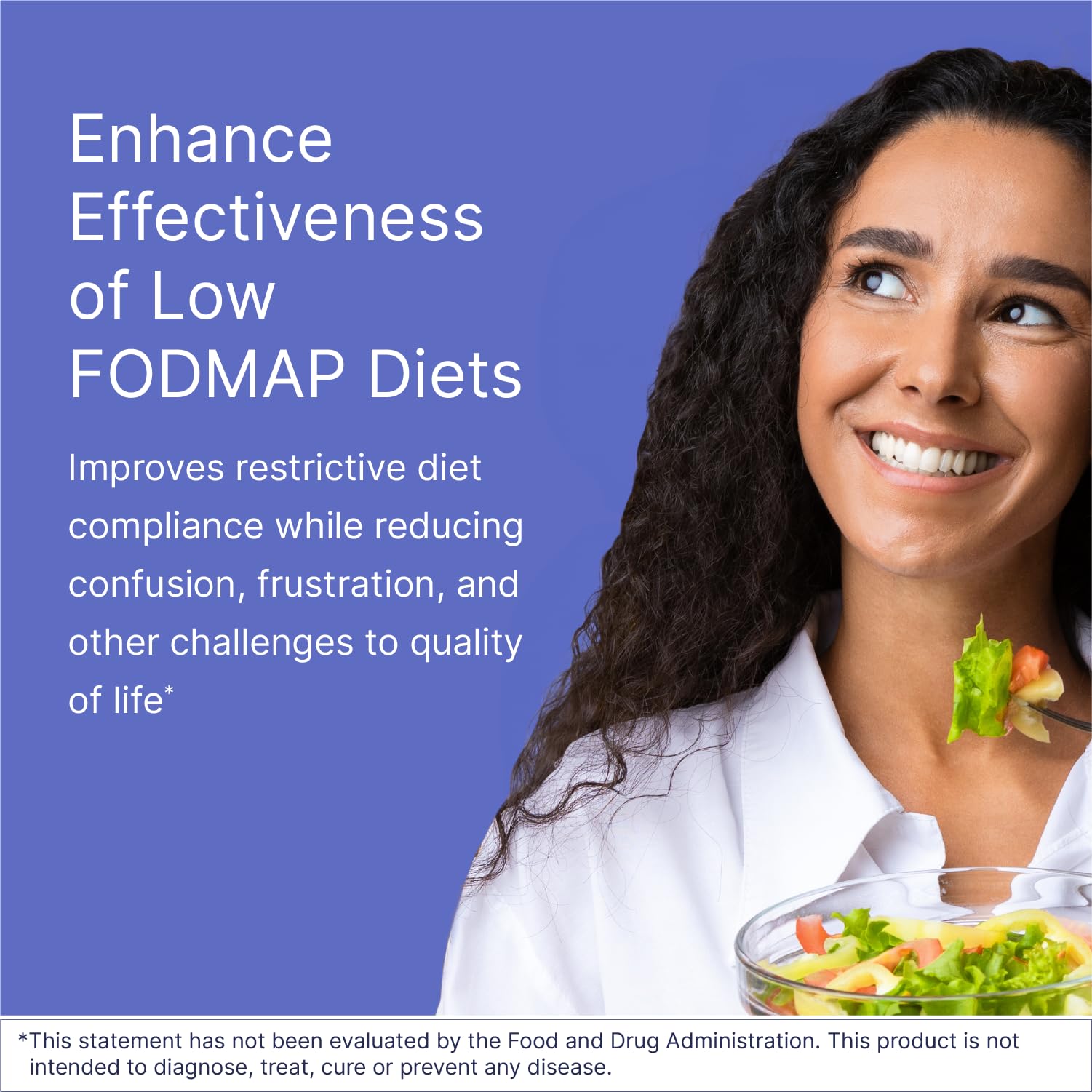 Microbiome Labs FODMATE label view signals a low FODMAP-friendly formulation