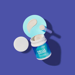 Microbiome Labs Mega IgG2000 bottle pour demonstrates easy daily use.