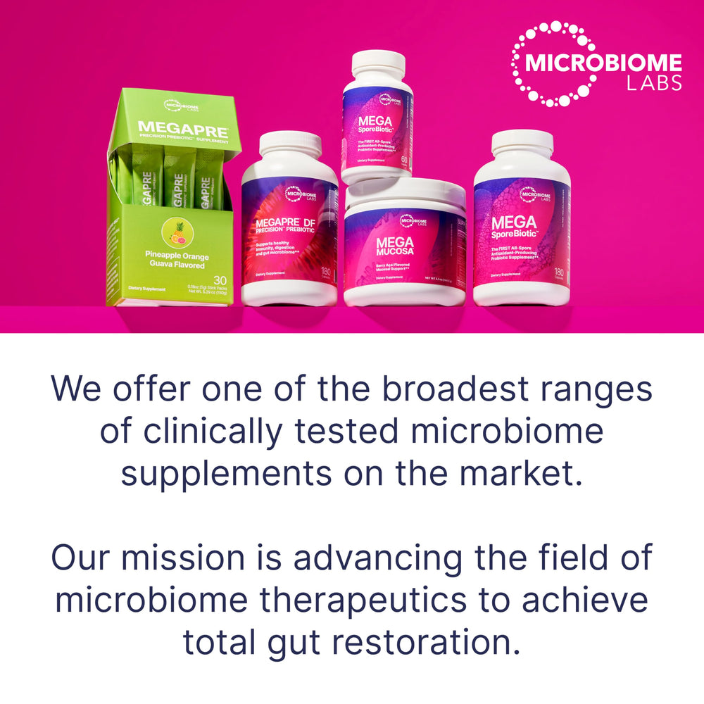 Microbiome Labs Mega IgG2000 mixed in water demonstrates simple daily ritual.