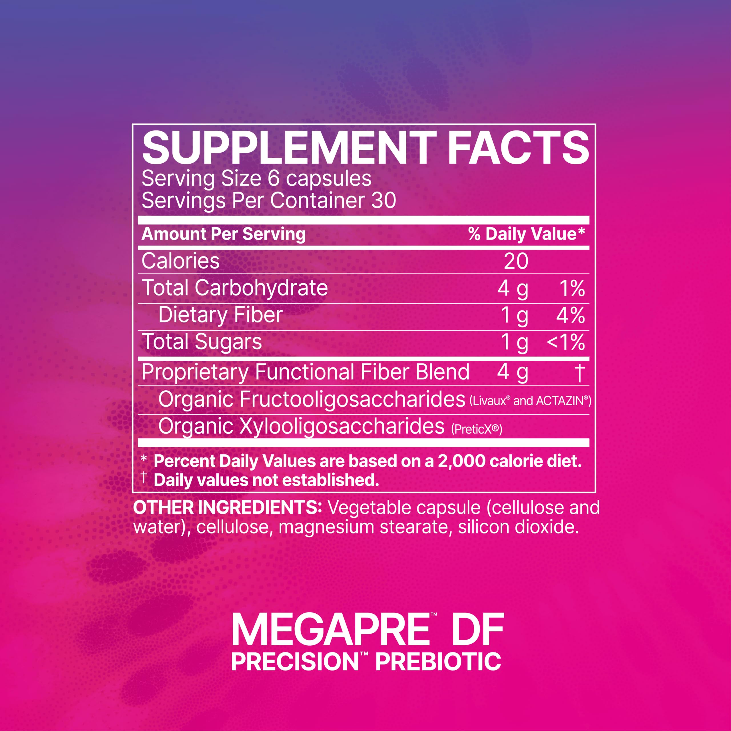 Powder being dispensed from MegaPre DF scoop into a glass.