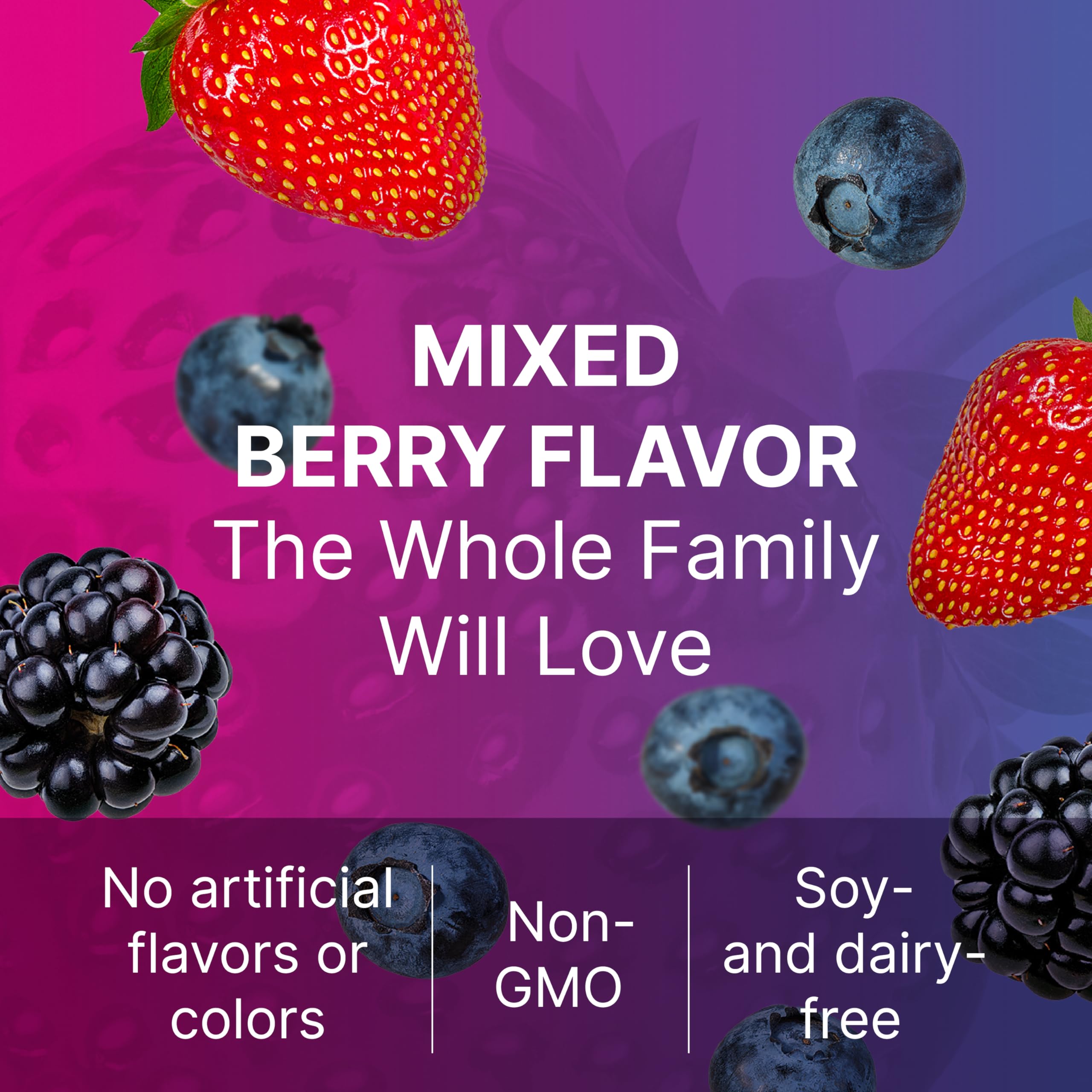 Microbiome Labs MegaSporeBiotic Kids gummies close-up with chewy texture