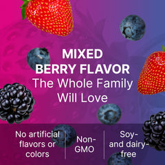 Microbiome Labs MegaSporeBiotic Kids gummies close-up with chewy texture