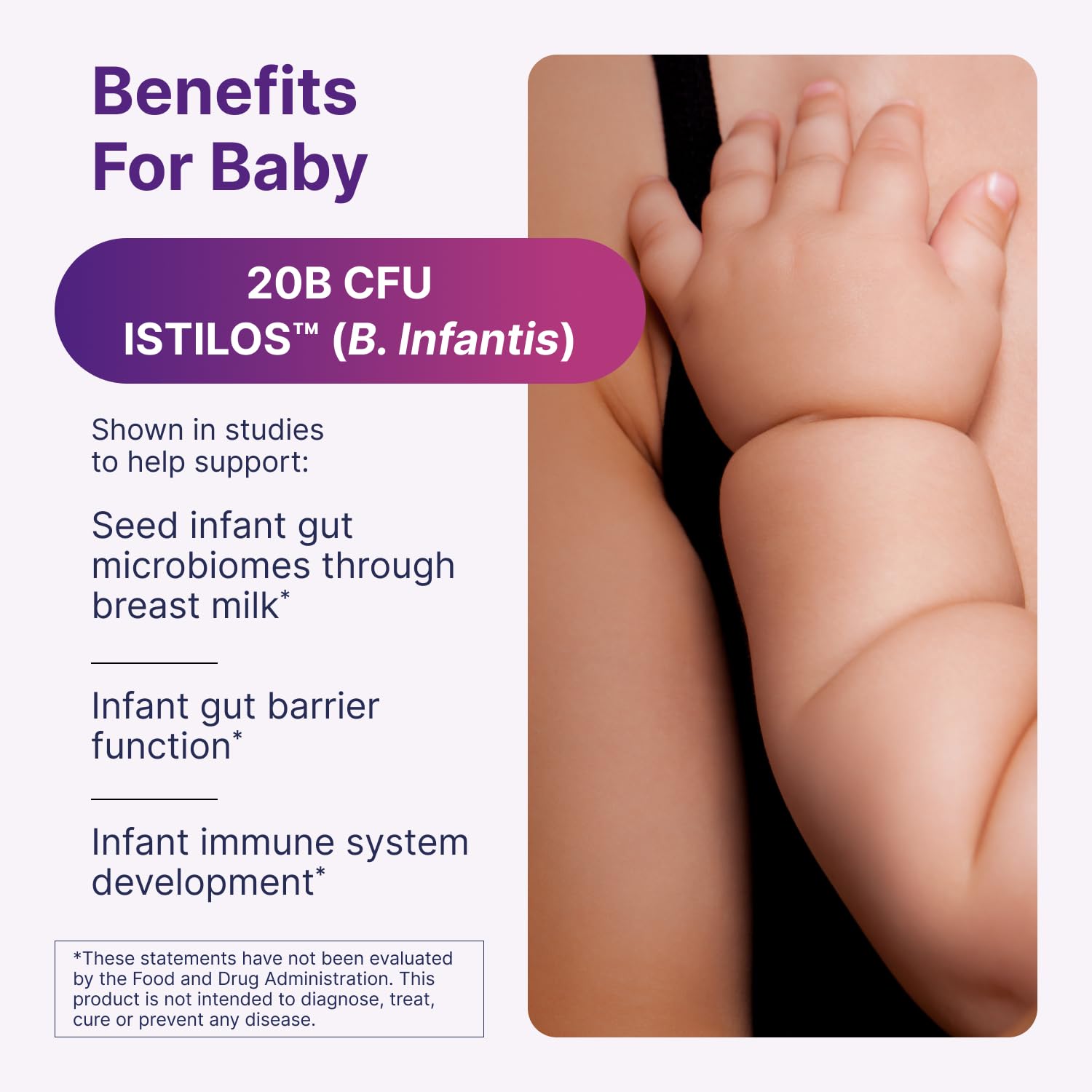 Pregnant woman using Microbiome Labs Pregnancy Support during pregnancy.